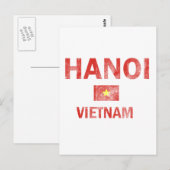 ハノイベトナムデザイン ポストカード (正面/裏面)