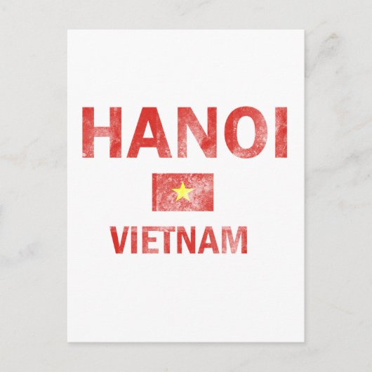 ハノイベトナムデザイン ポストカード (正面)