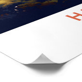 ハノイベトナムトラベルプリント ポスター (角)