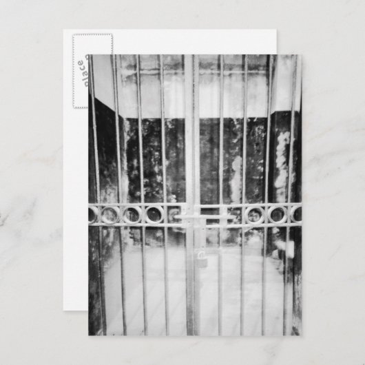 ハノイベトナムハノイヒルトン刑務所セル詳細 ポストカード (正面/裏面)