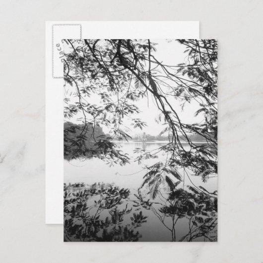 ハノイベトナムホアンキエムレイクビュー ポストカード (正面/裏面)