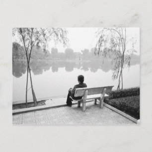 ハノイベトナム、ホアンキエム湖(NR)の眺め ポストカード