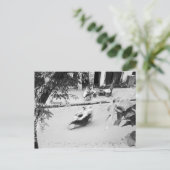 ハノイベトナム、旧ハノイのバイク ポストカード (スタンド正面)