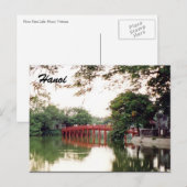 ハノイ湖橋 ポストカード (正面/裏面)