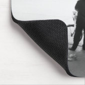 ハノイ·ベトナム、バイクル·デリバリー·ウーマン(NR) マウスパッド (コーナー)