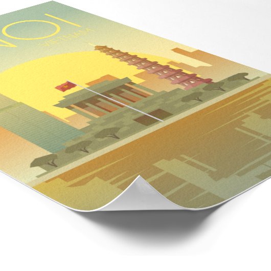 ハノイ ポスター (角)