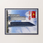 ハノイ – ランドマークタワー – ベトナム –  ジグソーパズル (横)