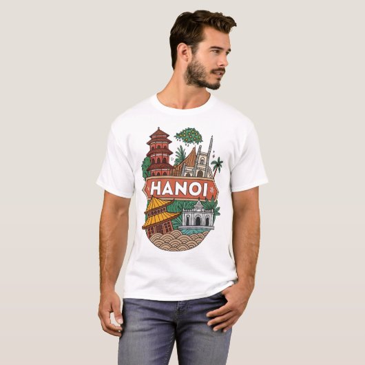 ハノイ Tシャツ (正面フル)