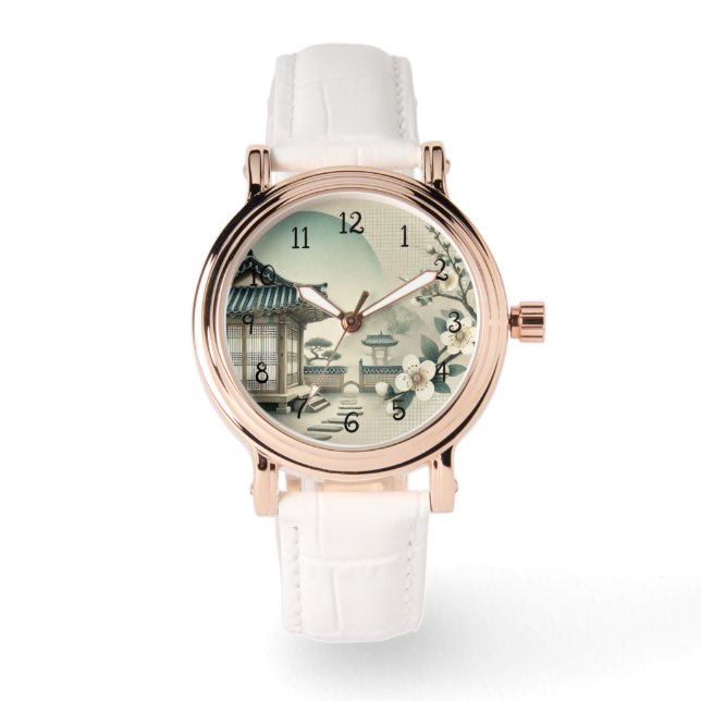 ハノックウィンター 腕時計 (正面)