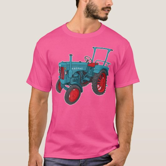 ハノマグR16トラクター Tシャツ (正面)