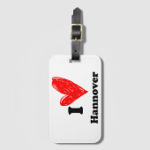 ハノーバーが好き ラゲッジタグ (正面縦)