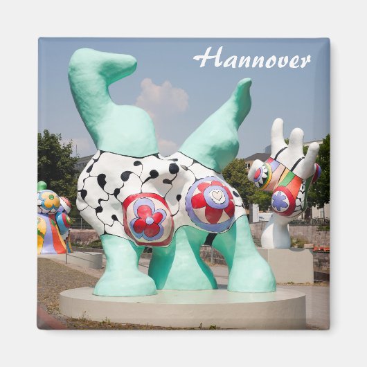 ハノーバーにナナス マグネット (正面)