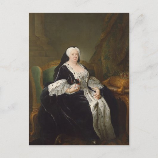 ハノーバーのソフィア・ドロテア女王 ポストカード (正面)