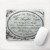 ハノーバーの「Haydn's Night氏」へのチケット マウスパッド (マウス)