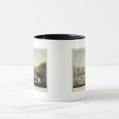 ハノーバーは、ロバートの角のない動物(1755-1年によって刻まれて平方します マグカップ (中央)