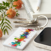 ハノーバードイツスカイライン キーホルダー (正面右)