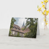 ハノーバードイツ カード (黄色い花)