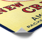 ハノーバーブランドクランベリーラベル ポスター (角)