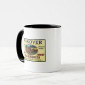 ハノーバーブランドクランベリーラベル マグカップ (正面左)