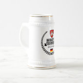 ハノーバー ビールジョッキ (正面左)