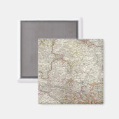 ハノーバー、ブラウンシュヴァイグ、オルデンブルク マグネット (正面/裏面)