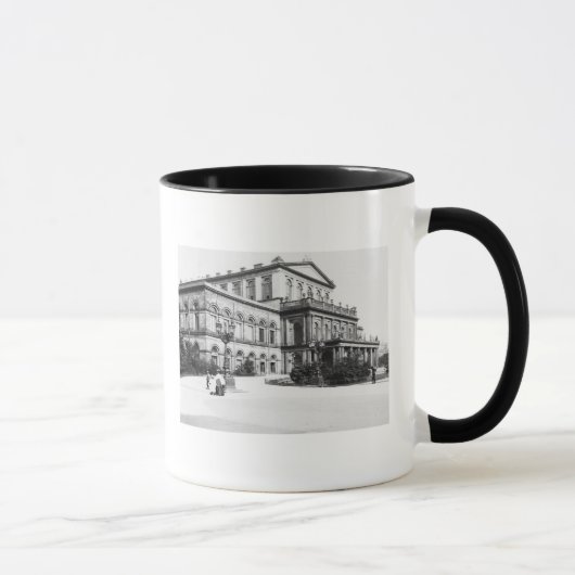 ハノーバー、c.1910の劇場 マグカップ (右)