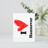 ハノーファーが大好き ポストカード (スタンド正面)
