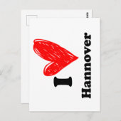 ハノーファーが大好き ポストカード (正面/裏面)