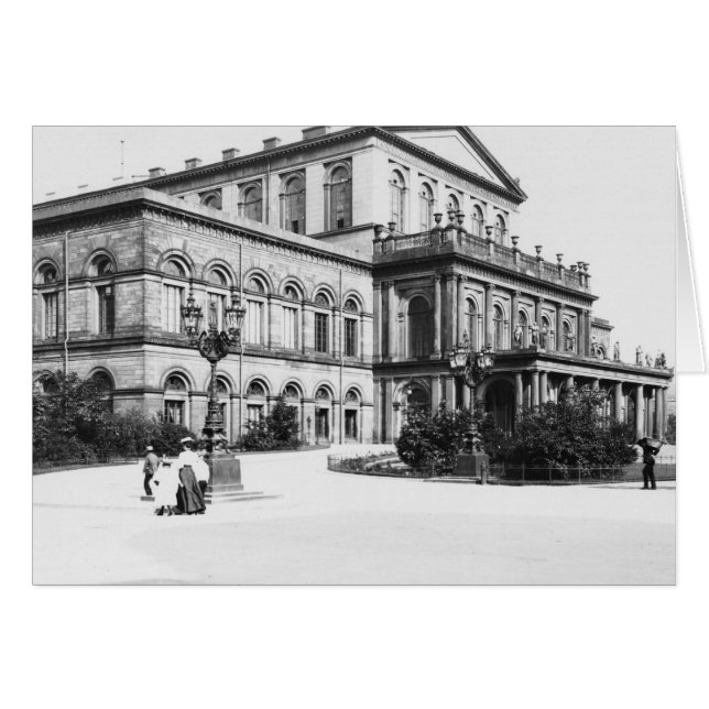 ハノーファー劇場， c.1910 (正面横)