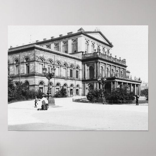 ハノーファー劇場， c.1910 ポスター (正面)