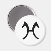 ハノーヴィアン磁石 マグネット (正面/裏面)