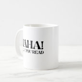 ハハが読 コーヒーマグカップ (正面左)