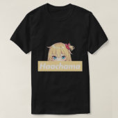 ハハカマ赤井隼人盗撮。ハートンチャマファン。ホロ Tシャツ (デザイン正面)