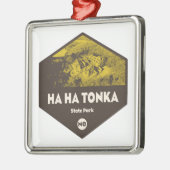 ハハトンカ州パークミズーリ メタルオーナメント (左)