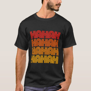 ハハハハハ笑いコメおもしろいディアンスタンドアップコメディアン Tシャツ