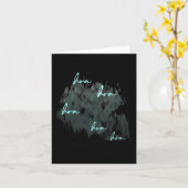 ハハハハ Season カード (黄色い花)