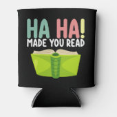 ハハハメイド読おもしろい先生 缶クーラー (正面)