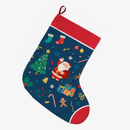 ハハハメリークリスマスラージクリスマスストッキング ラージクリスマスストッキング