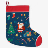 ハハハメリークリスマスラージクリスマスストッキング ラージクリスマスストッキング (正面)