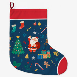 ハハハメリークリスマスラージクリスマスストッキング ラージクリスマスストッキング