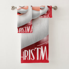 ハハハメリークリスマス バスタオルセット