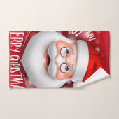 ハハハメリークリスマス バスタオルセット (ハンドタオル)