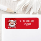 ハハハメリークリスマス ラベル (インサイチュ)