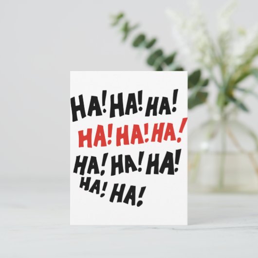 ハハハ ポストカード (スタンド正面)