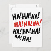 ハハハ ポストカード (正面/裏面)