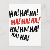 ハハハ ポストカード (正面)