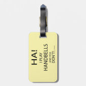 ハハンドベルズラゲッジタグ ラゲッジタグ (裏面縦)