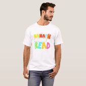 ハハ君が可愛い読ギフトアイディア学校へ Tシャツ (正面フル)
