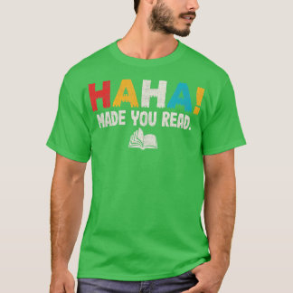 ハハ君はTee読のTeの司書に読なっおもしろいた Tシャツ
