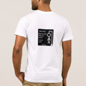 ハハ、ボブ。 ハハ Tシャツ (裏面)